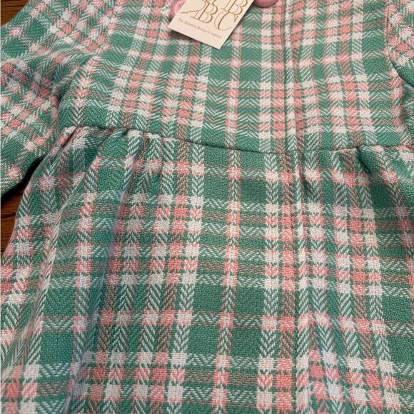 NWT The Beaufort Bonnet Company Penelope Pea Coat in Putney Plaid - Picture 4 of 5